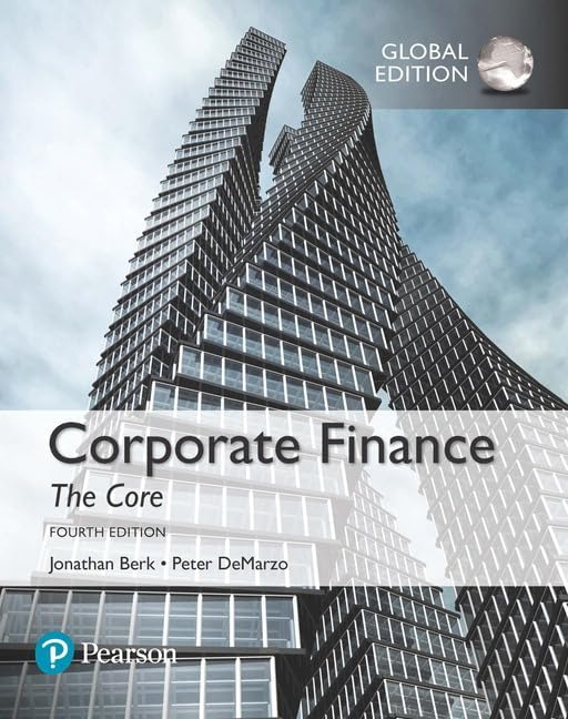 Corporate Finance, 6th edition: Jonathan Berk: 9780137845026